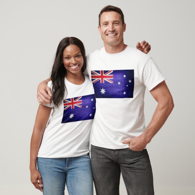 Grunge Australia flag T-Shirt (Unisex)