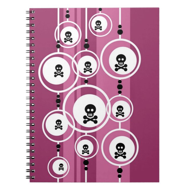 Grunge Background Notebook (Front)