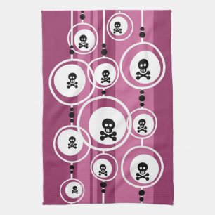 Grunge Background Tea Towel