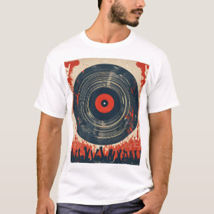 Grunge Band T-Shirt – Retro Punk Rock Style.