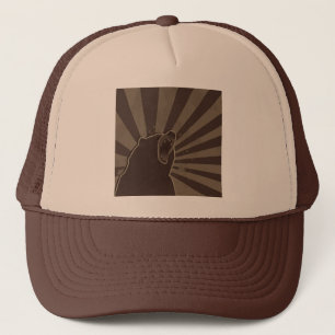 Grunge Bear Trucker Hat