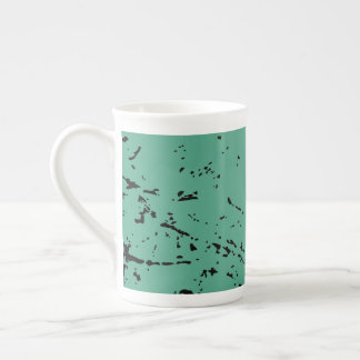 grunge bone china mug