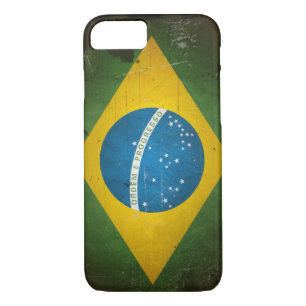 Grunge Brazil Flag iPhone 8/7 Case