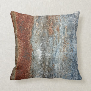 Grunge Brown Rust Texture Pattern Cushion
