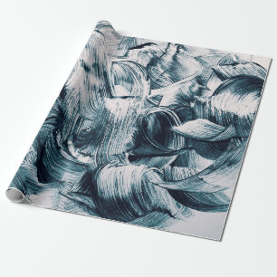 Grunge brush strokes background wrapping paper