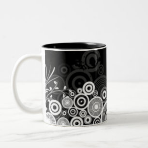 Grunge Circles Mug