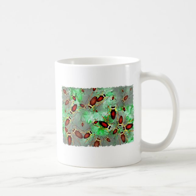 grunge-cockroaches coffee mug (Right)
