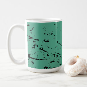 grunge coffee mug