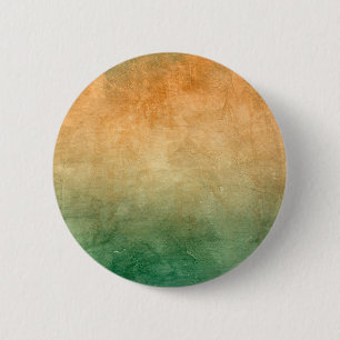 Grunge Colours - Orange & Green 6 Cm Round Badge