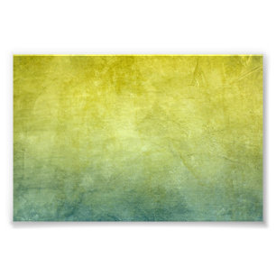 Grunge Colours - Yellow & Blue Photo Print