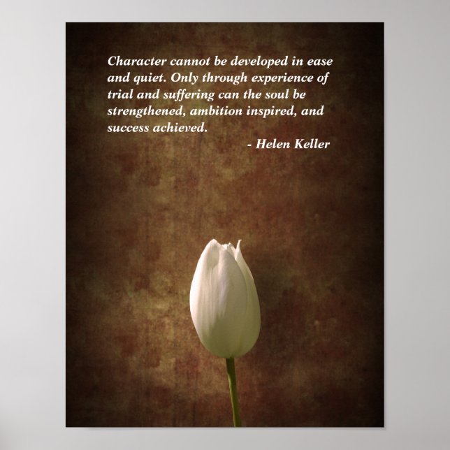 Grunge Customisable Quote Poster (Front)