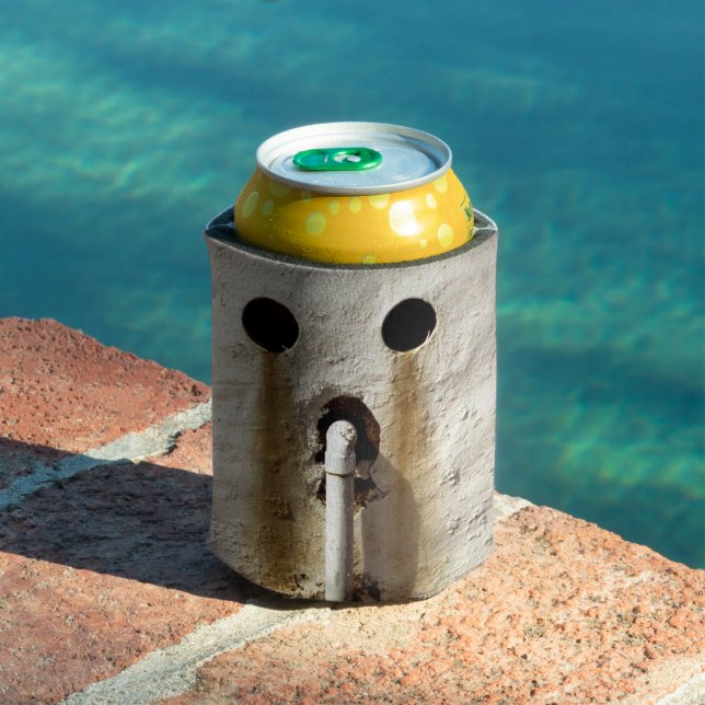 Grunge Exposed Water Pipe Can Cooler (In Situ Pool)
