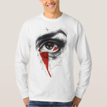 Grunge Eye Long Sleeve Shirt