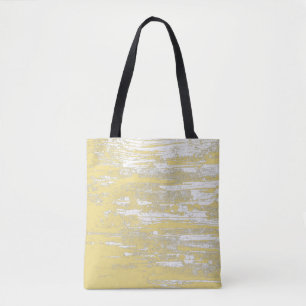 Grunge, Faded Yellow, Cool Tote Bag