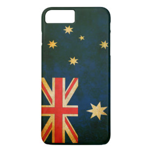 Grunge Flag of Australia iPhone 8 Plus/7 Plus Case