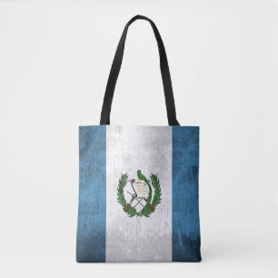 Grunge Flag Of Guatemala Tote Bag