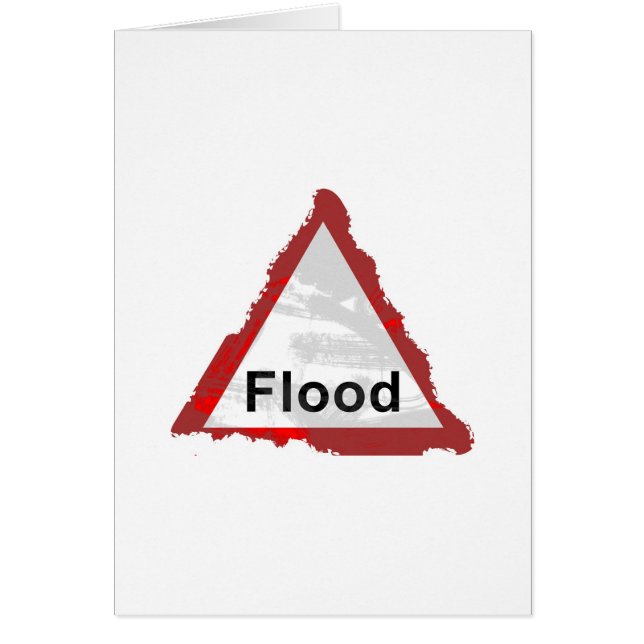 Grunge Flood Sign (Front)