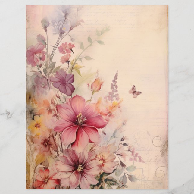 Grunge Floral 5 AIda (Back)