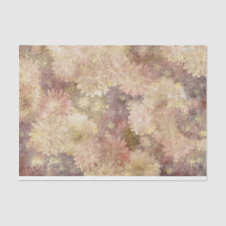 Grunge Floral Tissue Paper
