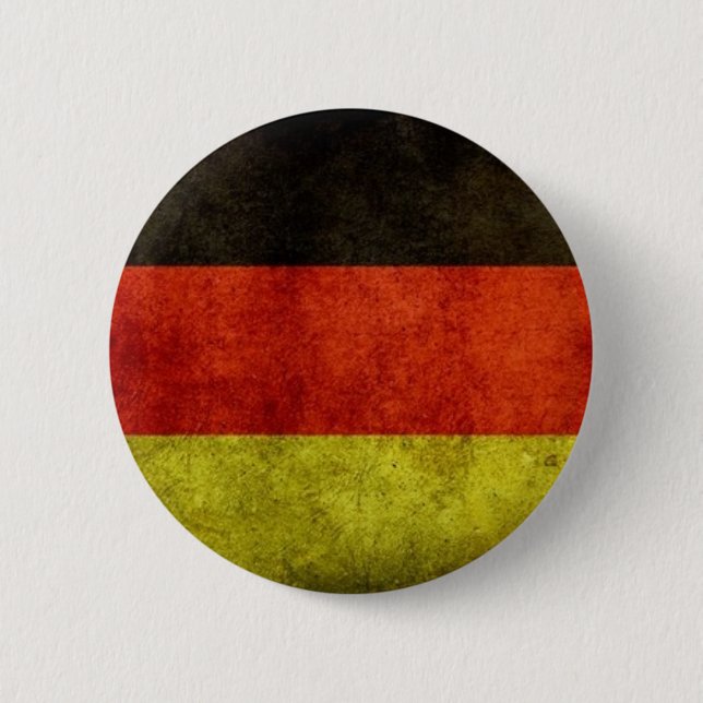 Grunge German Flag Button (Front)