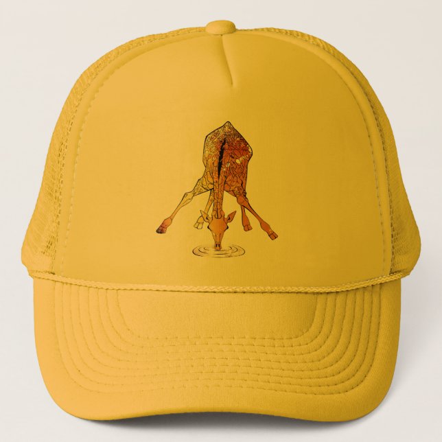 Grunge Giraffe Hat (Front)
