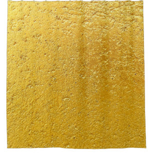 Grunge gold or foil background and textureabstract shower curtain