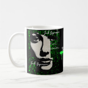 Grunge & Grace Mug – Neon Graffiti “FKDPRSN” 