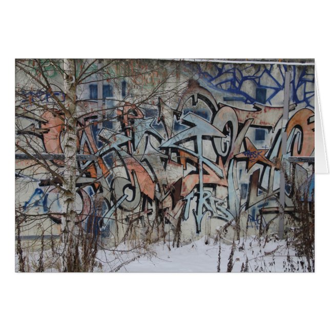 Grunge Graffiti Wall (Front Horizontal)