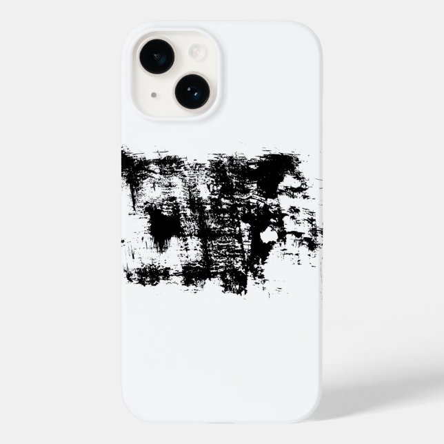 Grunge graphy, grunge, texture, text, monochrome  Case-Mate iPhone case (Back)