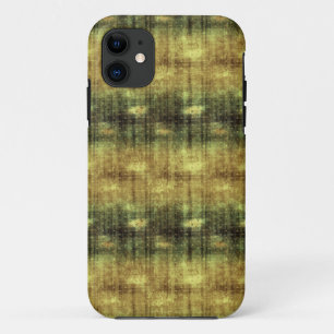 Grunge Green Gold iPhone 11 Case