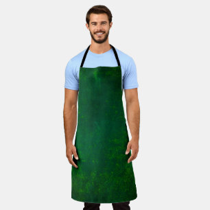 Grunge green texture apron