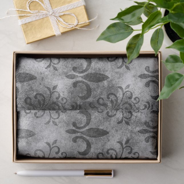 Grunge Halloween Horror  Tissue Paper (Gift)