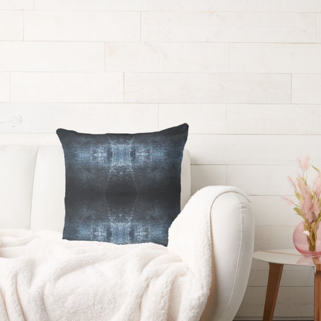 Grunge Industrial Metal Abstract Cushion (Couch)