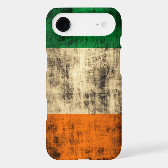 Grunge Irish Flag Case-Mate iPhone Case (Back)