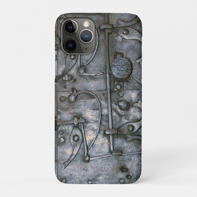 Grunge Iron Heavy Metal Case-Mate iPhone Case (Back)