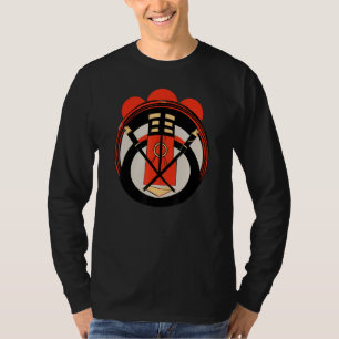 Grunge Japanese Asian Inspired Samurai Warrior Vin T-Shirt