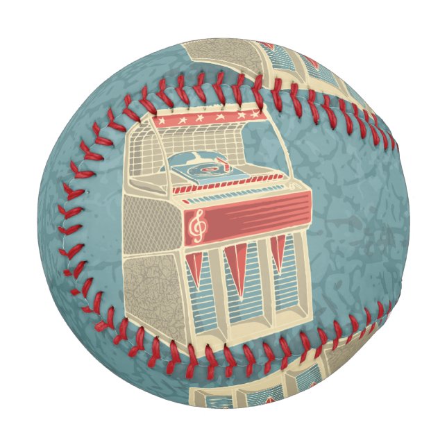 Grunge Jukebox Baseball (Back Right)