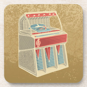 Grunge Jukebox Coaster