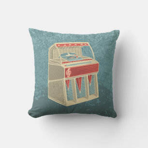Grunge Jukebox Cushion