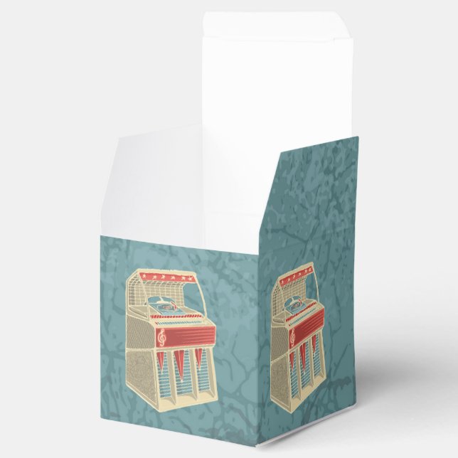 Grunge Jukebox Favour Box (Opened)