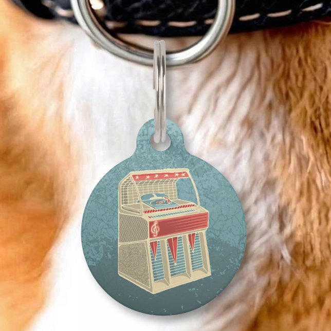 Grunge Jukebox Pet Tag (Creator Uploaded)