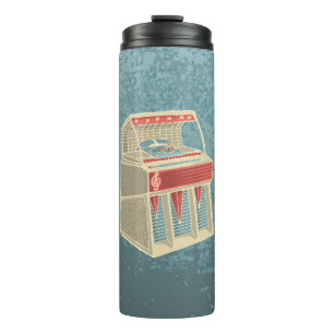 Grunge Jukebox Thermal Tumbler