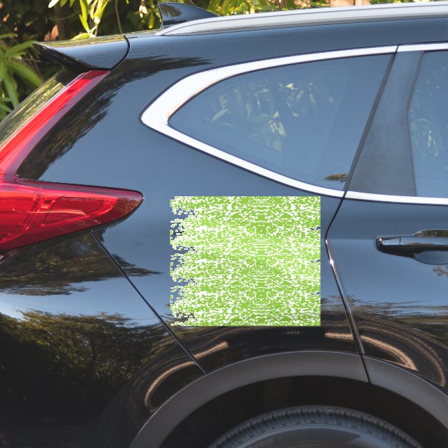 Grunge Lime Green Texture (Car Side)