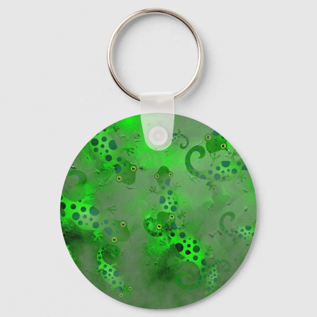 Grunge Lizards Key Ring (Front)