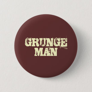 Grunge Man 6 Cm Round Badge