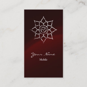 Grunge Mandala Business Card