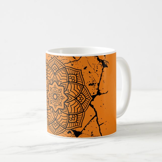 Grunge Mandalas Mug (Front Right)