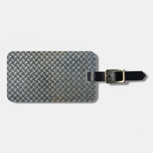 Grunge Metal Grate Luggage Tag