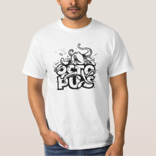 Grunge Octopus T-Shirt