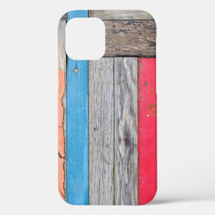 Grunge Paint on Wood  iPhone 12 Case